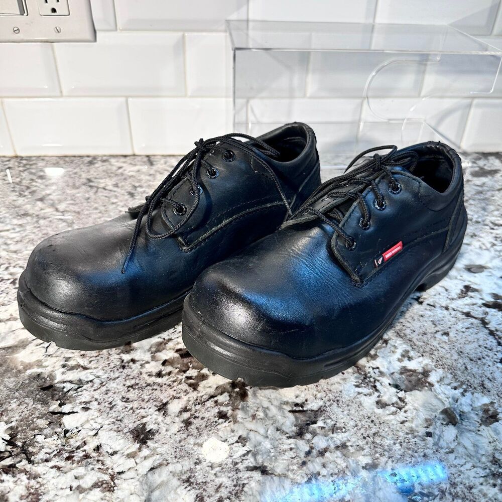 Red Wings Steel Toe Shoes Size 9.5
